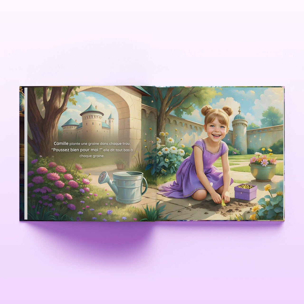 La princesse et le jardin magique