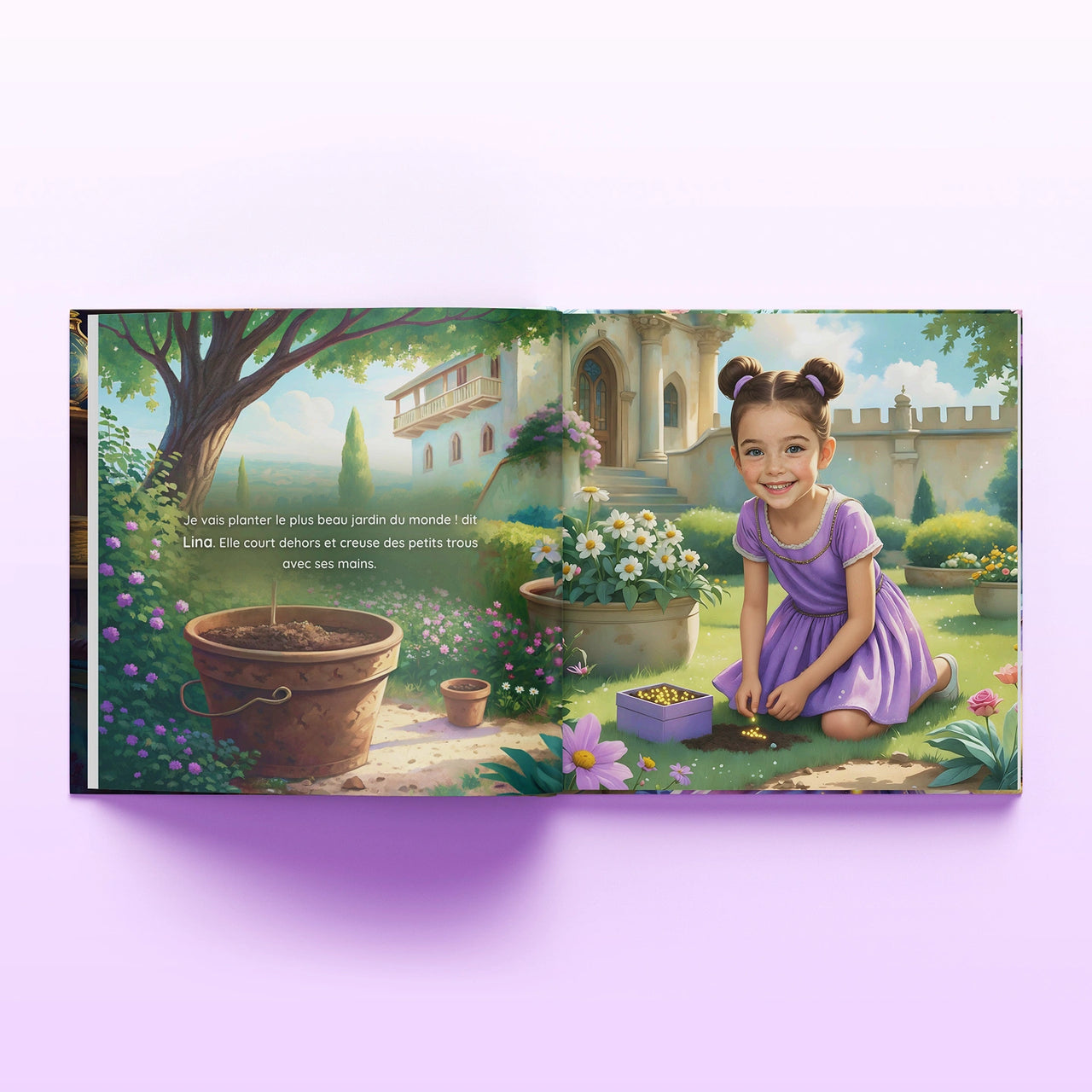 La princesse et le jardin magique