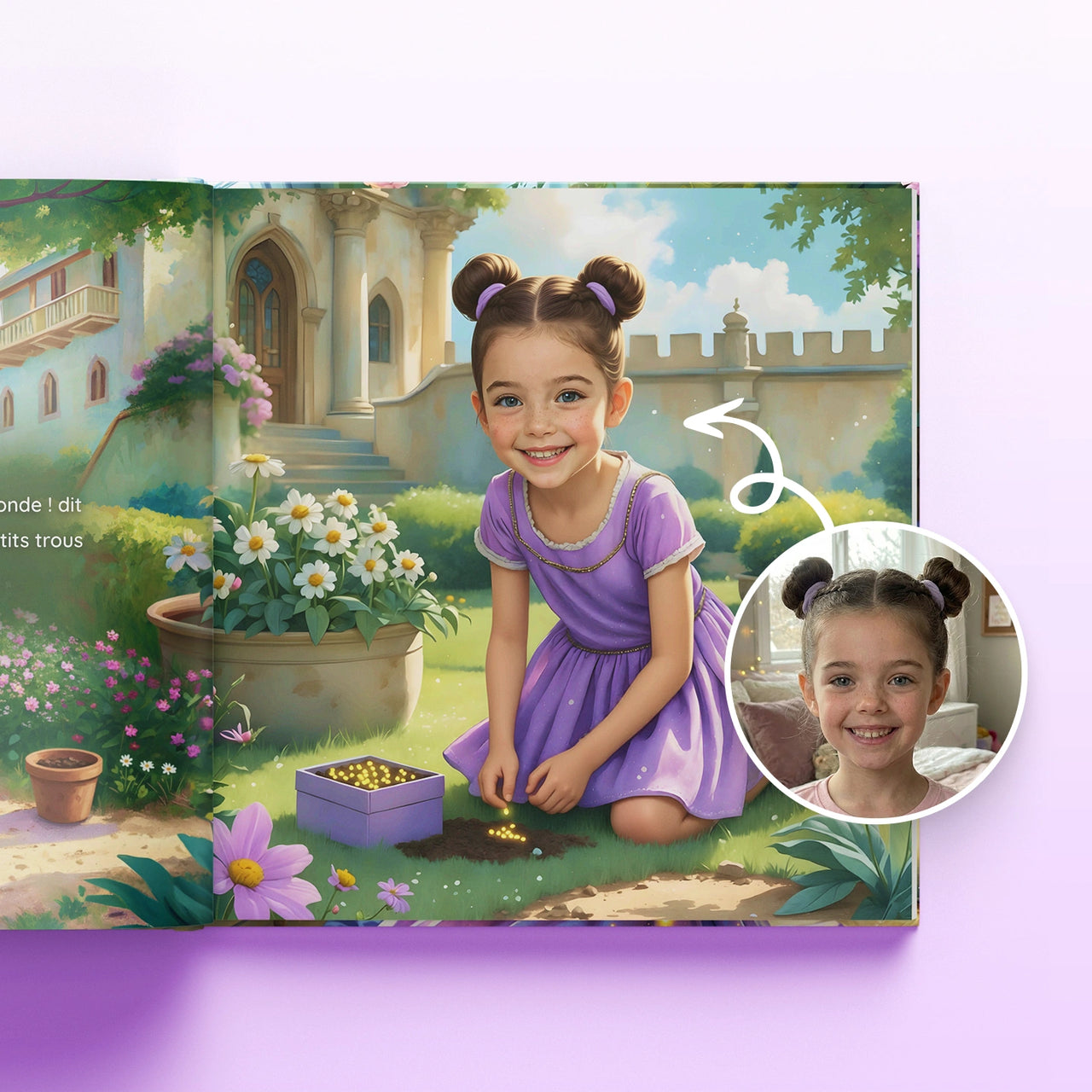 La princesse et le jardin magique